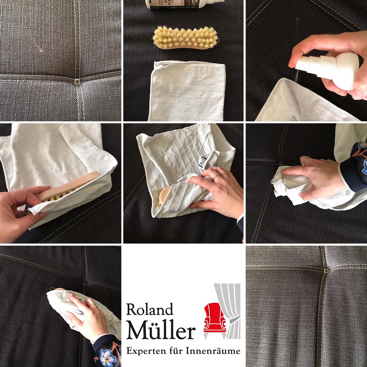 Roland-Mueller-Raumausstatter-Reinigungstipp Stoffe